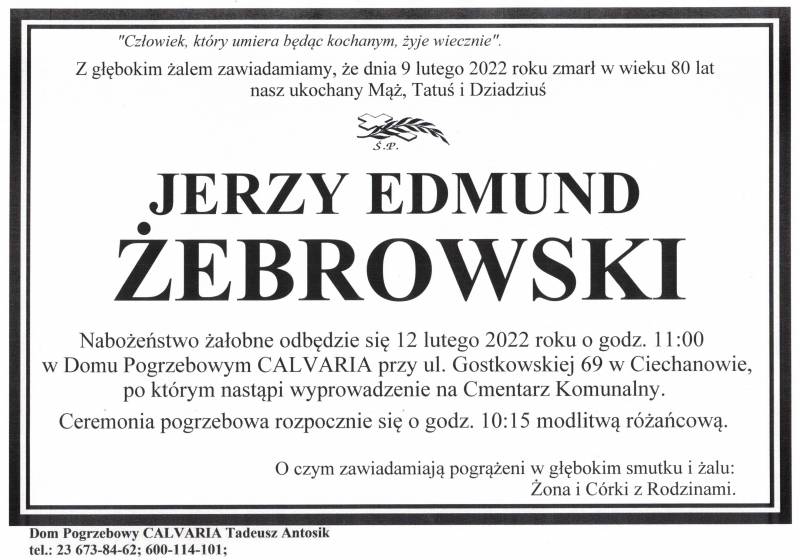 Jerzy Edmund Żebrowski