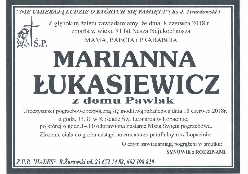 Marianna Łukasiewicz