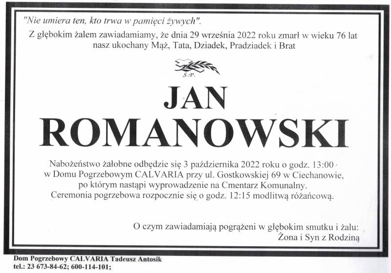 Jan Romanowski