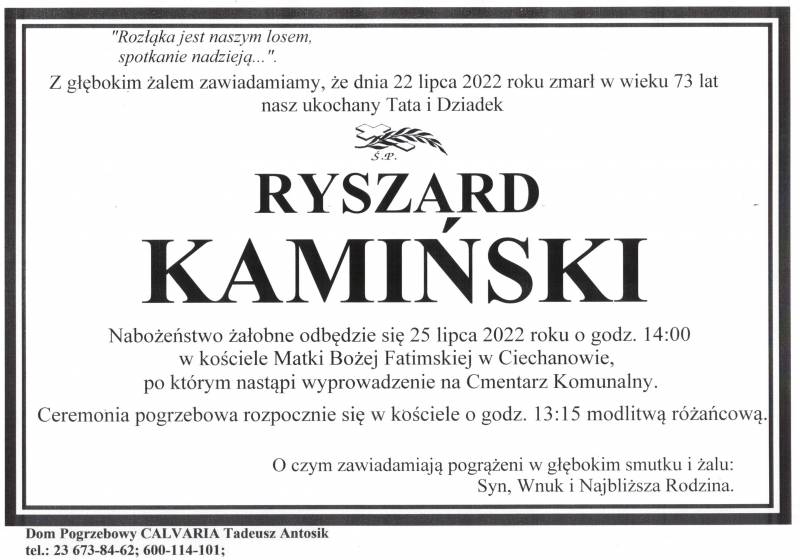 Ryszard Kamiński
