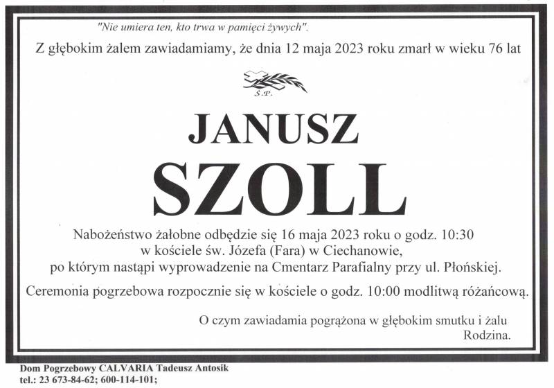 Janusz Szoll