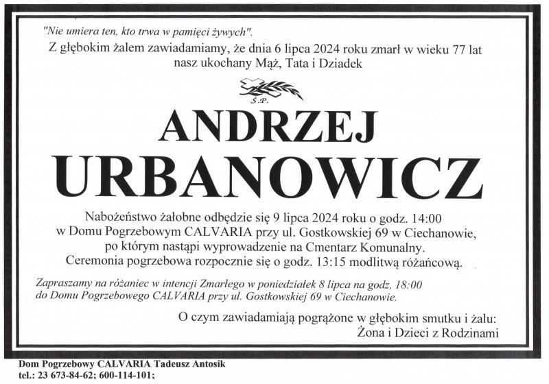 Andrzej Urbanowicz