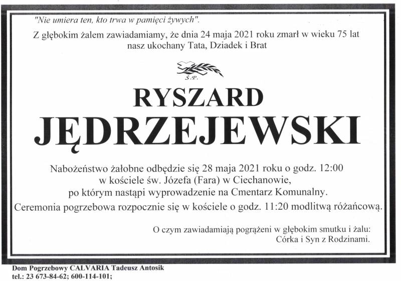 Ryszard Jędrzejewski
