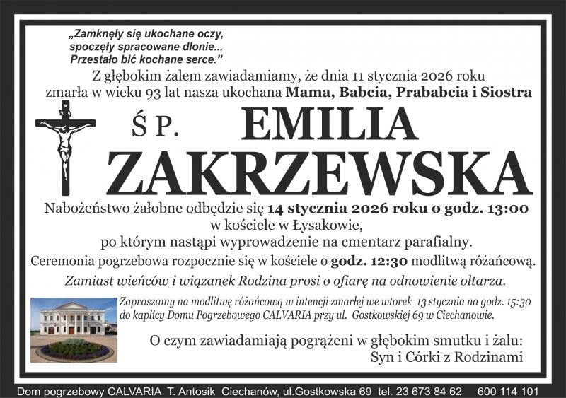 Emilia Zakrzewska