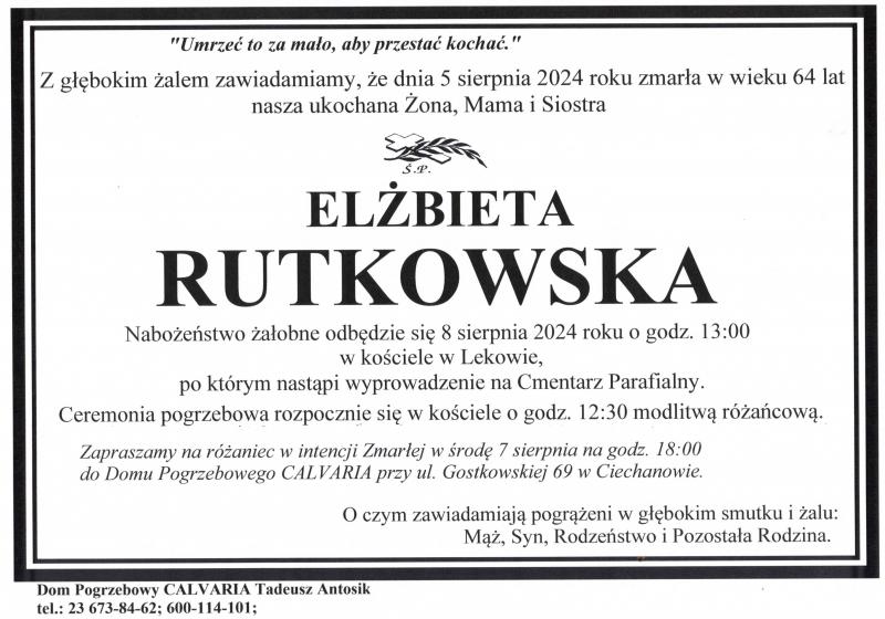 Elżbieta Rutkowska