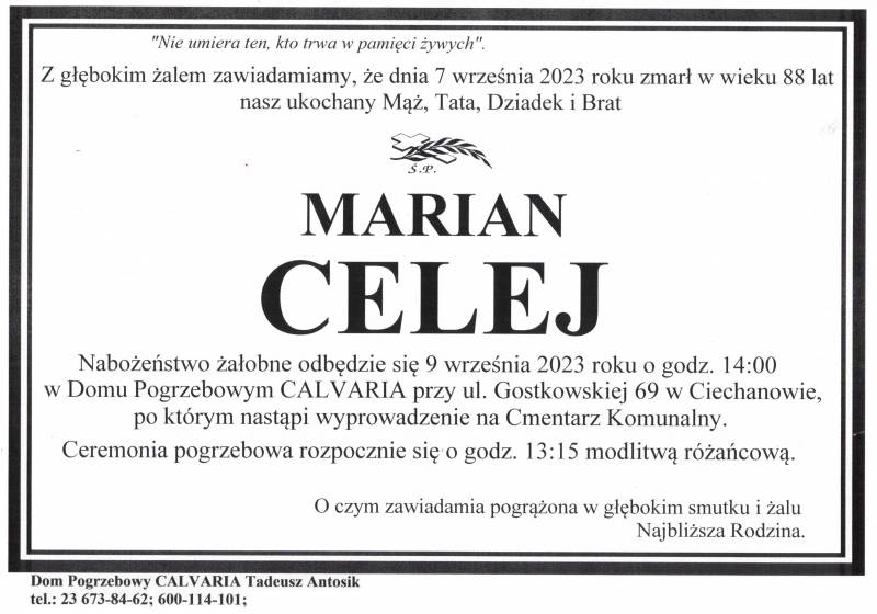 Marian Celej