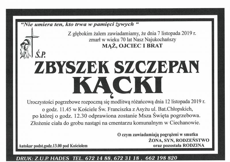 Zbyszek Szczepan Kącki