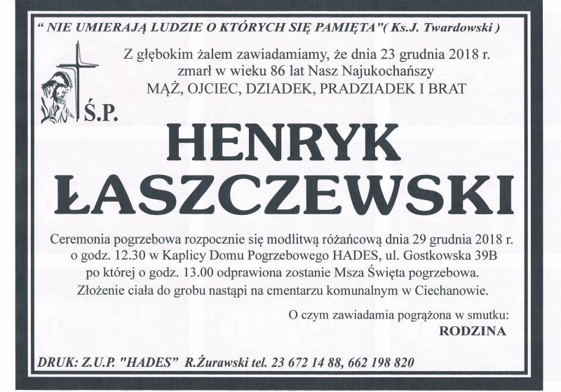 Henryk Łaszczewski