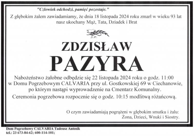 Zdzisław Pazyra