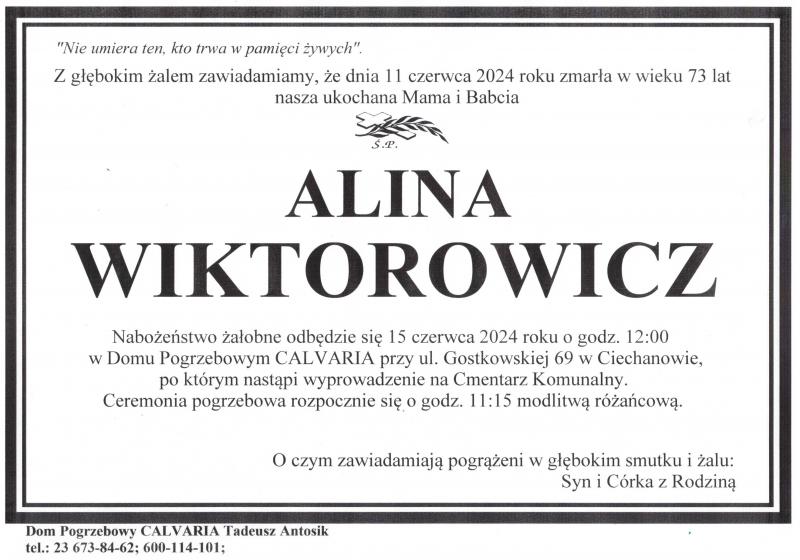 Alina Wiktorowicz