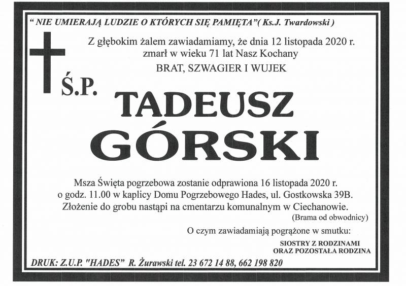 Tadeusz Górski