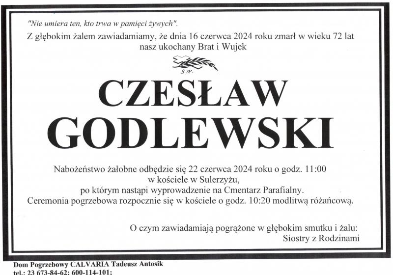 Czesław Godlewski