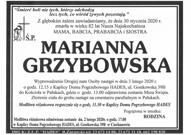 Marianna Grzybowska