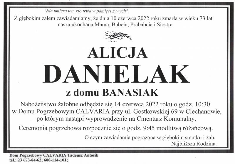 Alicja Danielak