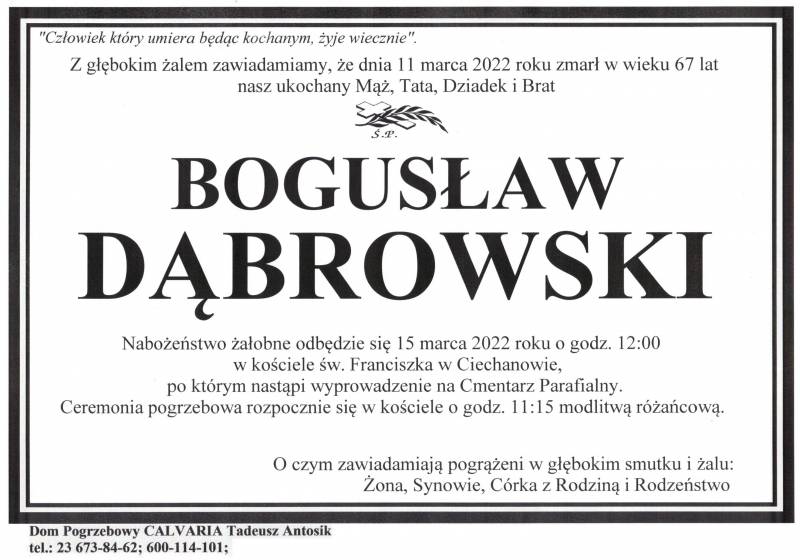 Bogusław Dąbrowski