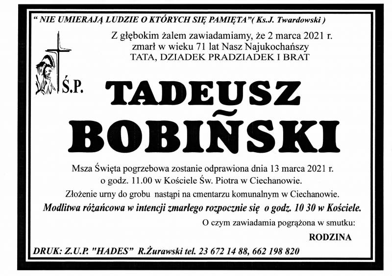 Tadeusz Bobiński