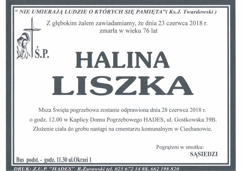 Halina Liszka