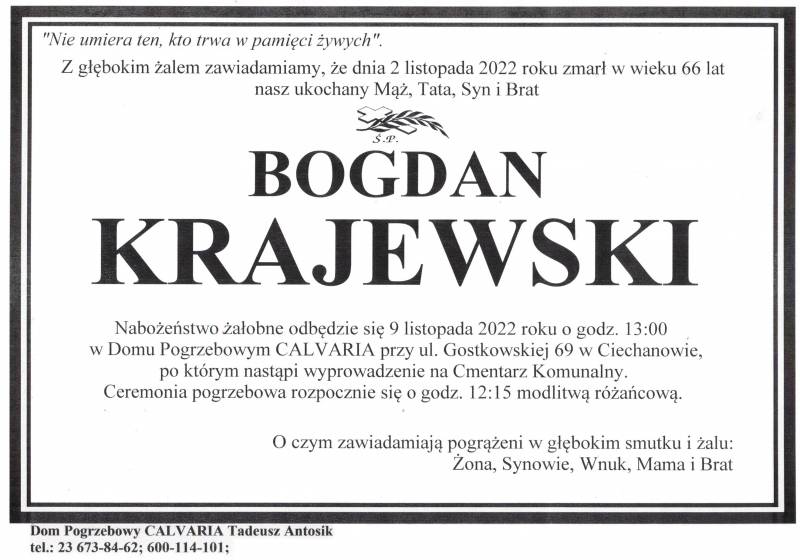 Bogdan Krajewski