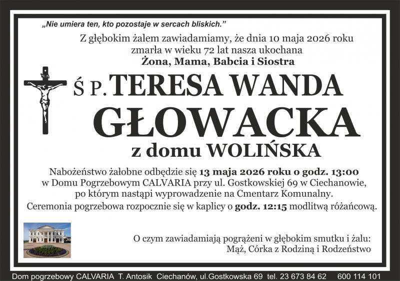Teresa Wanda Głowacka
