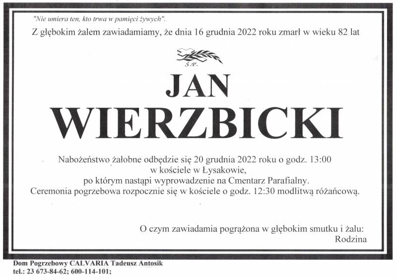 Jan Wierzbicki