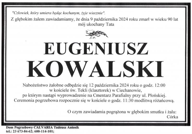 Eugeniusz Kowalski