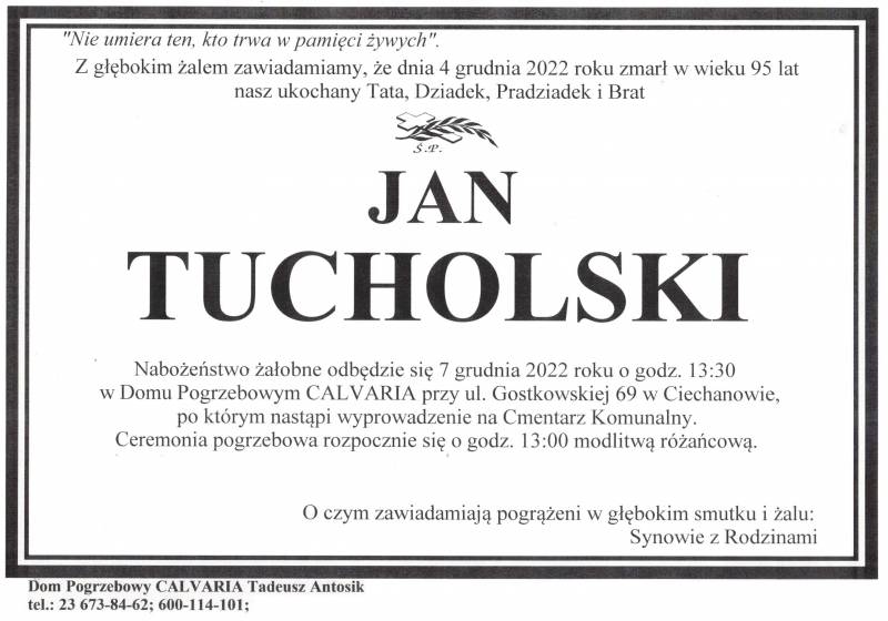 Jan Tucholski