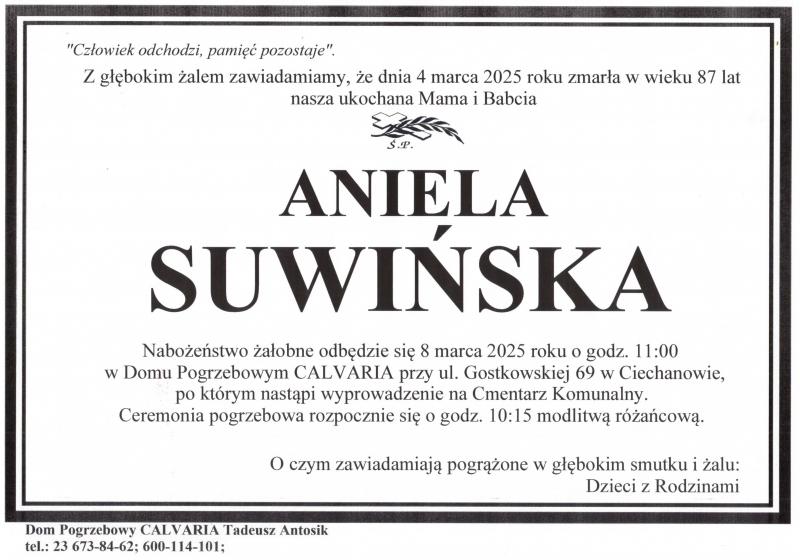 Aniela Suwińska