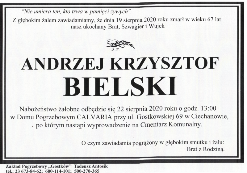 Andrzej Krzysztof Bielski
