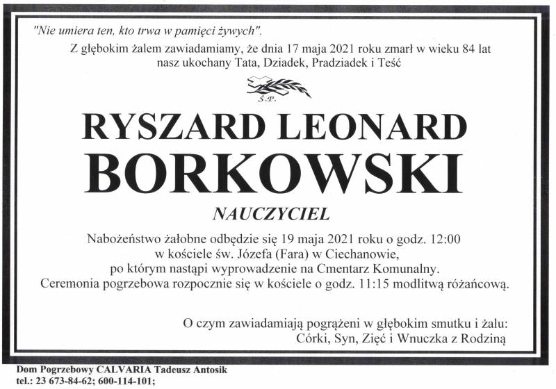 Ryszard Leonard Borkowski