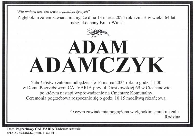 Adam Adamczyk