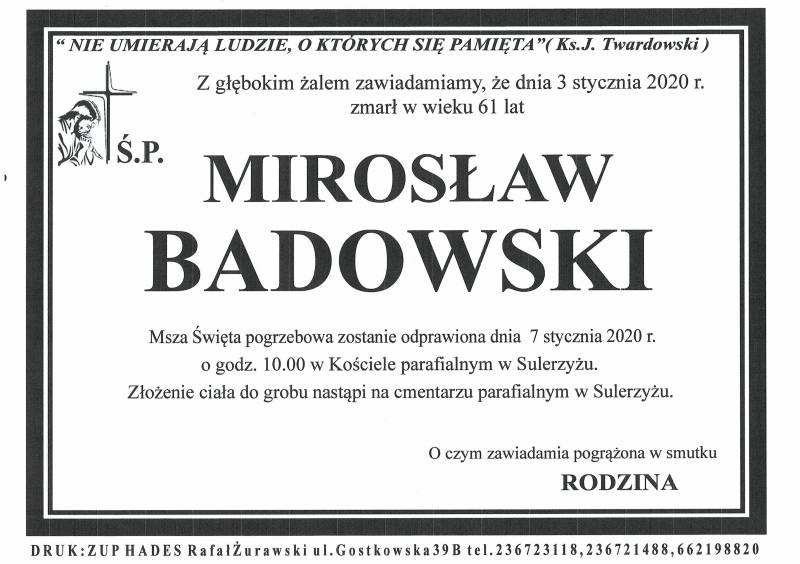Mirosław Badowski