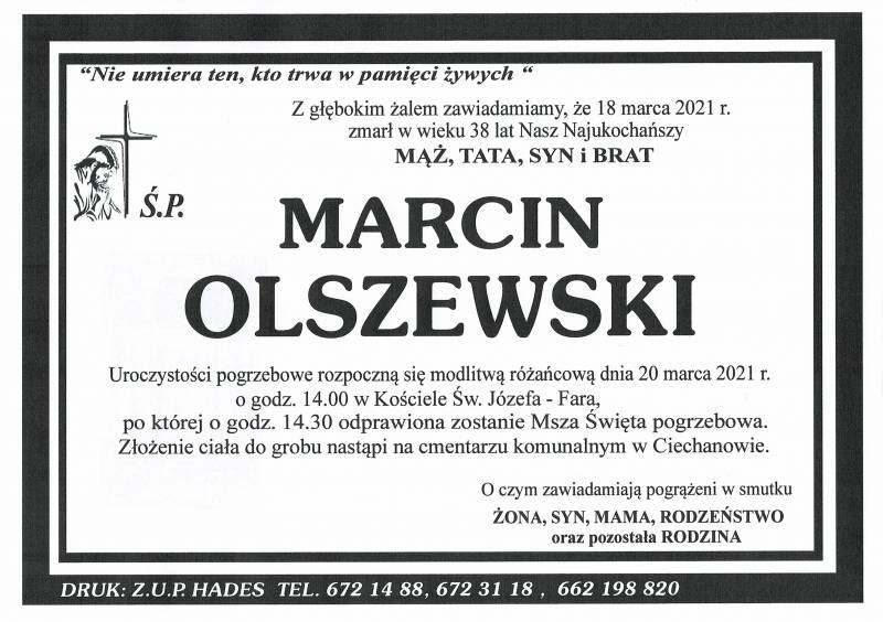 MARCIN OLSZEWSKI