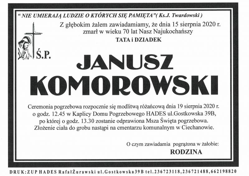 Janusz Komorowski