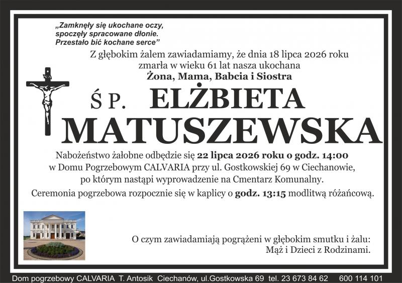 Elżbieta Matuszewska