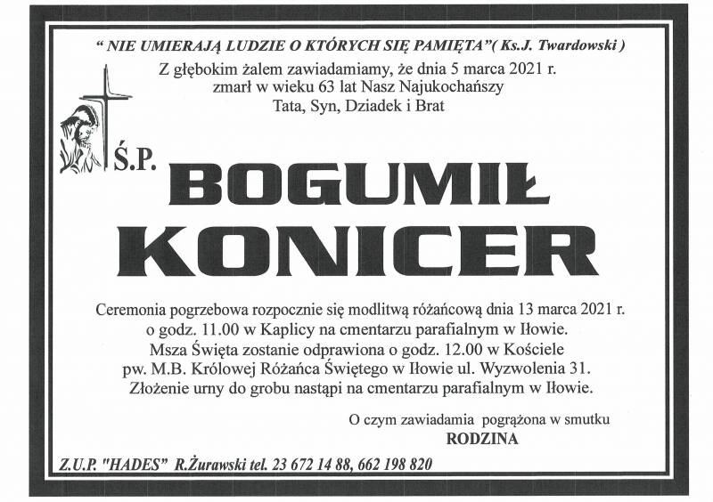 Bogumił Konicer