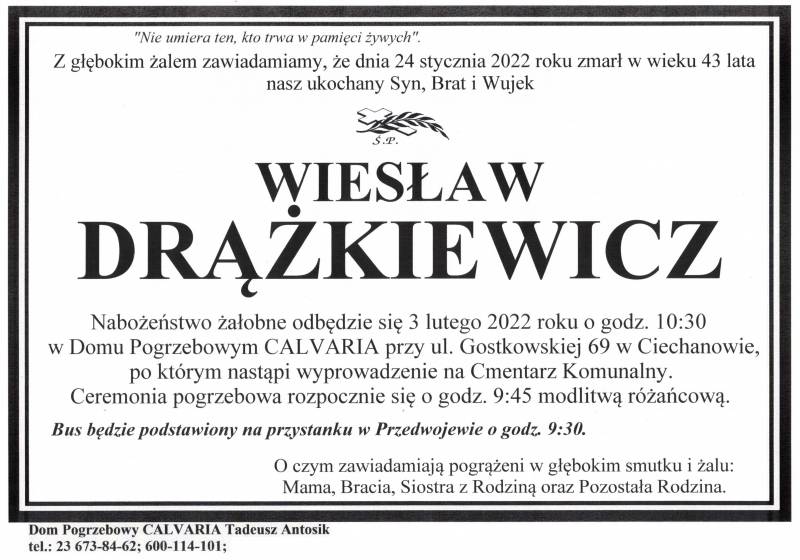 Wiesław Drążkiewicz
