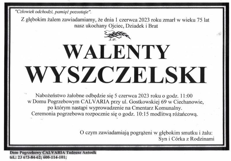 Walenty Wyszczelski