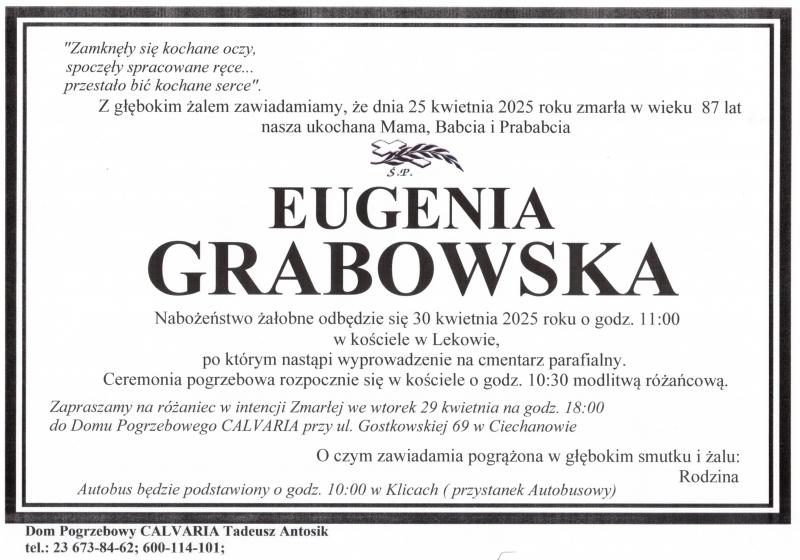 Eugenia Grabowska