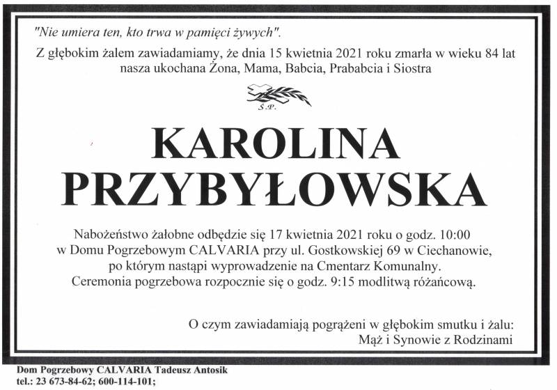 Karolina Przybyłowska