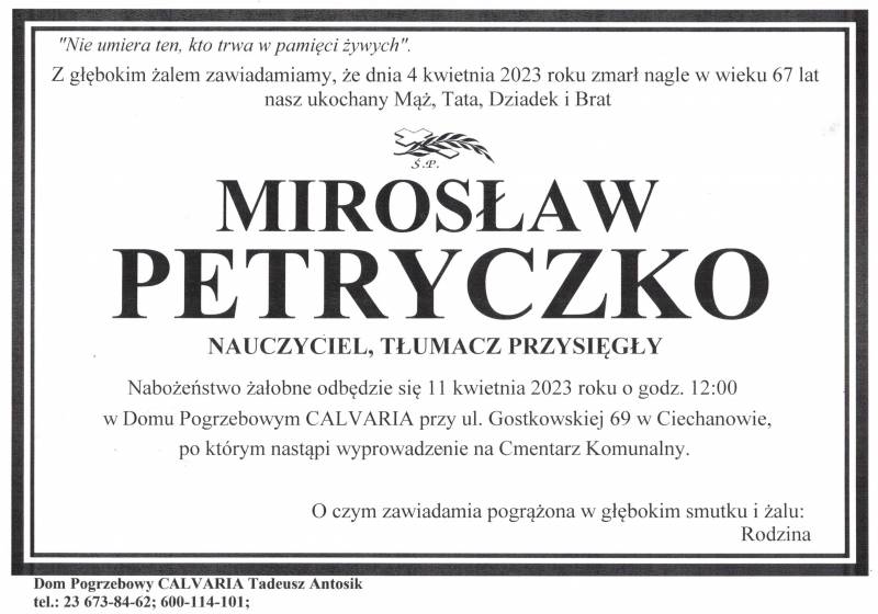 Mirosław Petryczko