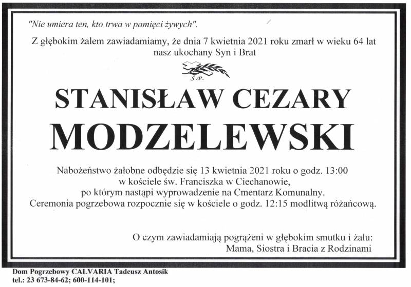 Stanisław Cezary Modzelewski