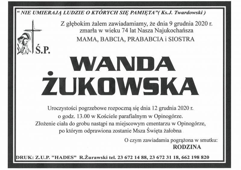 Wanda Żukowska