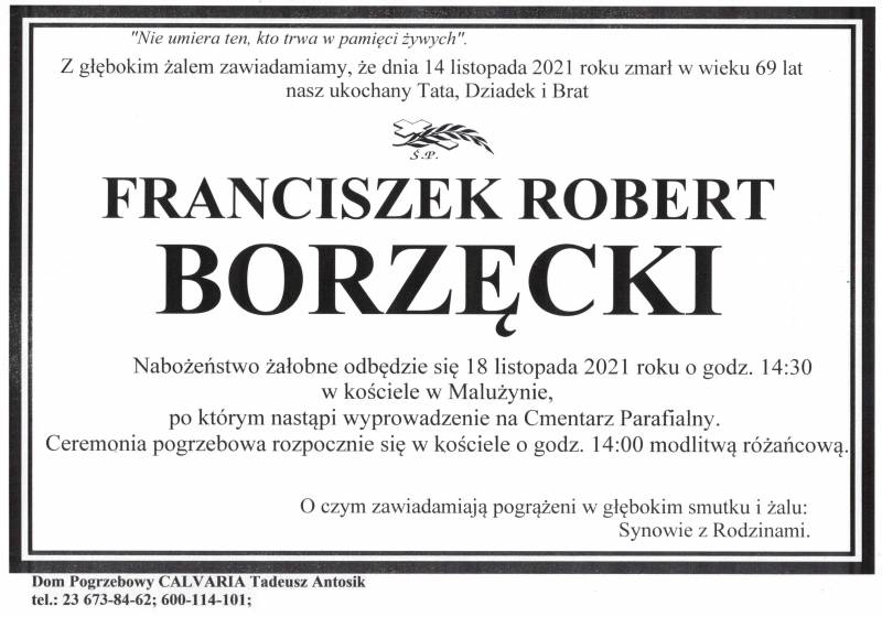 Franciszek Robert Borzęcki