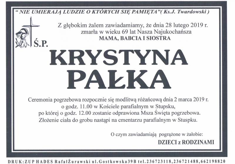 Krystyna Pałka