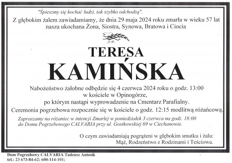 Teresa Kamińska