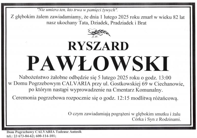 Ryszard Pawłowski