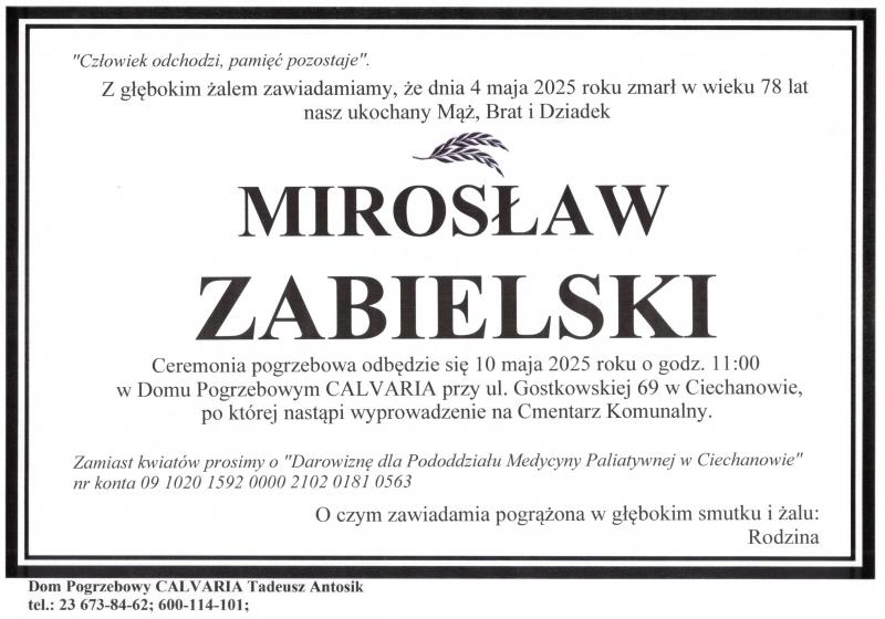 Mirosław Zabielski