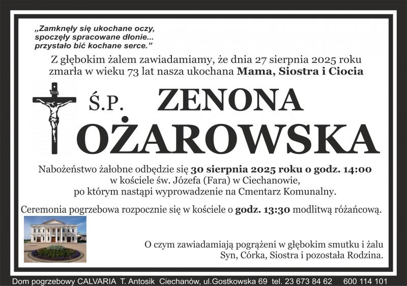 Zenona Ożarowska