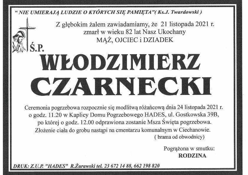 CZARNECKI WŁODZIMIERZ