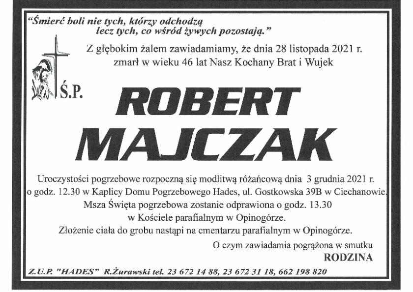 ROBERT MAJCZAK